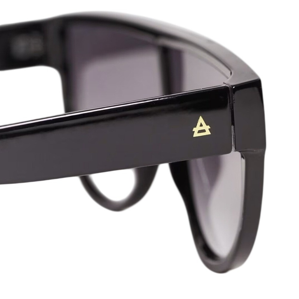 AIRE Continuum 2222500 Black Shield Sunglasses Recycled Plastic Oversized NEW‎ - Picture 4 of 8